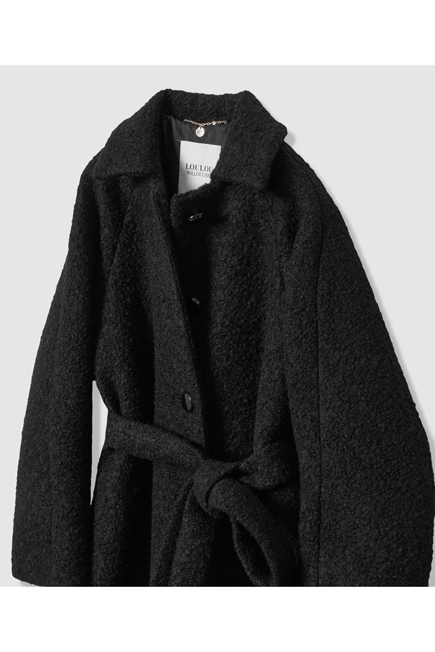 【アルアバイル/allureville】の【LOULOU WILLOUGHBY】ループインレーロングコート 人気、トレンドファッション・服の通販 founy(ファニー) 　ファッション　Fashion　レディースファッション　Fashion for Women　アウター　Coat / Outerwear Collection　コート・ロングコート・ピーコート　Long Coats, Peacoats & More　シンプル　Simple, Minimal　トレンド　Trend, Trending Now　モダン　Modern, Contemporary　ループ　Loop, Loop Knit　ロング　Long, Long-Length　エレガント 上品　Elegant　other-5|ID: prp329100004886819 ipo3291000000036486056