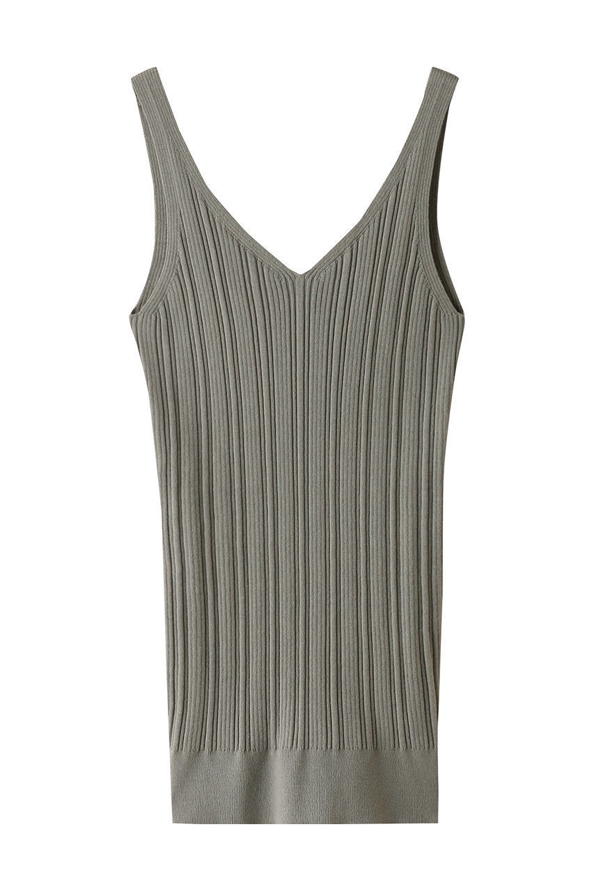 【ネテネ/NETENE】のFIKAランダムリブニット タンクトップ インテリア・キッズ・メンズ・レディースファッション・服の通販 founy(ファニー) 　ファッション　Fashion　レディースファッション　Fashion for Women　トップス・カットソー　Cut & Sew Tops　ニット　Knit Tops & Sweaters　キャミソール&ノースリーブ　Camisoles & Sleeveless Tops　シャツ・ブラウス・オフィスカジュアル　Elegant Blouses & Button-Ups　ロングTシャツ・Tシャツ　Longline T-Shirts & Tees　カットソー・ベーシックTシャツ　Cut-and-Sewn Tops / Stretch Tees & Basics　インナー　Innerwear　キャミソール　Camisole, Spaghetti Strap Top　タンク　Tank Top, Sleeveless Top　オリーブ|ID: prp329100004886823 ipo3291000000036486093