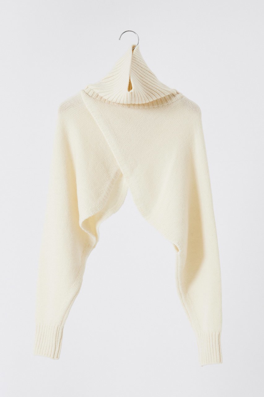 【ネテネ/NETENE】のタートルニットボレロ 人気、トレンドファッション・服の通販 founy(ファニー) 　ファッション　Fashion　レディースファッション　Fashion for Women　トップス・カットソー　Cut & Sew Tops　ニット　Knit Tops & Sweaters　カジュアルプルオーバー・ニットトップス　Pullovers & Knit Tops / Casual Pullovers　other-2|ID: prp329100004886824 ipo3291000000036486107