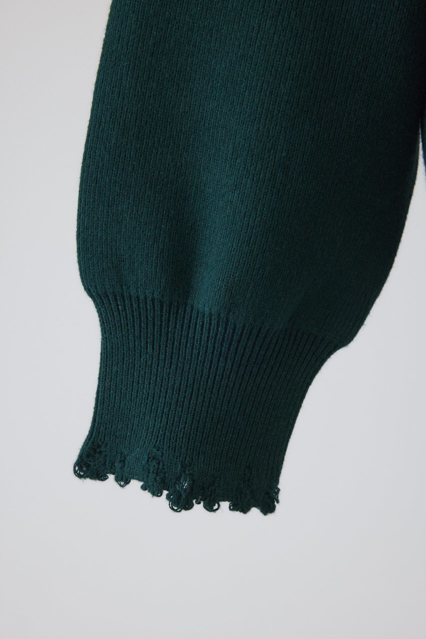 【リムアーク/RIM.ARK】のToggle motif knit tops/ニット 人気、トレンドファッション・服の通販 founy(ファニー) 　ファッション　Fashion　レディースファッション　Fashion for Women　トップス・カットソー　Cut & Sew Tops　ニット　Knit Tops & Sweaters　カジュアルプルオーバー・ニットトップス　Pullovers & Knit Tops / Casual Pullovers　シンプル　Simple, Minimal　フロント　Front, Front Design　マニッシュ　Mannish, Boyish　冬　Winter / This Winter　other-7|ID: prp329100004886833 ipo3291000000036486200