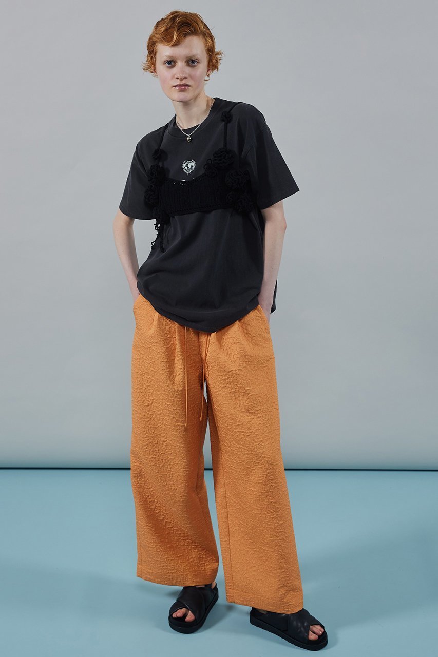 【メゾンスペシャル/MAISON SPECIAL】のFloating Jacquard Pants/フクレジャガードパンツ 人気、トレンドファッション・服の通販 founy(ファニー) 　ファッション　Fashion　レディースファッション　Fashion for Women　パンツ　Pants & Trousers　おすすめ　Recommended / Our Picks　セットアップ　Set-Up, Coordinated Outfit　ワイド　Wide, Wide Fit　夏　Summer　other-2|ID: prp329100004886835 ipo3291000000036486210