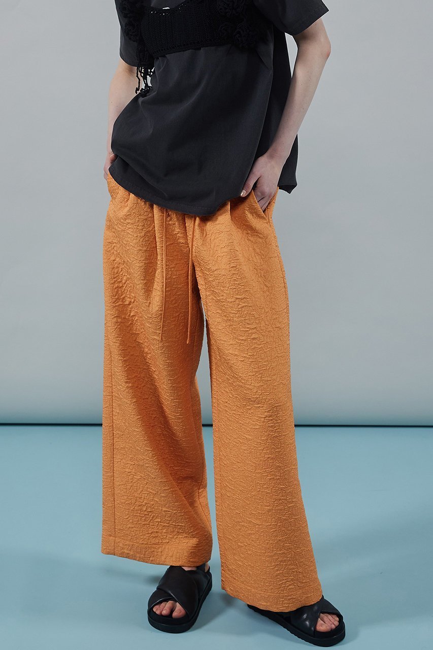 【メゾンスペシャル/MAISON SPECIAL】のFloating Jacquard Pants/フクレジャガードパンツ 人気、トレンドファッション・服の通販 founy(ファニー) 　ファッション　Fashion　レディースファッション　Fashion for Women　パンツ　Pants & Trousers　おすすめ　Recommended / Our Picks　セットアップ　Set-Up, Coordinated Outfit　ワイド　Wide, Wide Fit　夏　Summer　other-4|ID: prp329100004886835 ipo3291000000036486212