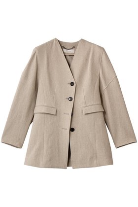 【アキラナカ/AKIRANAKA】のHelene コットンリネン ジャケット 人気、トレンドファッション・服の通販 founy(ファニー) ファッション Fashion レディースファッション Fashion for Women アウター Coat / Outerwear Collection レディースジャケット・軽アウター Jackets コンパクト Compact, Small Size ショルダー Shoulder, Shoulder Strap ジャケット Jacket, Outerwear ドロップ Drop Shoulder, Dropped Style バランス Balance, Style Balance モダン Modern, Contemporary リネン Linen, Linen Fabric 夏 Summer 新作・新入荷 New Arrivals / New In 春 Spring S/S・春夏 SS, Spring/Summer, Warm Season |ID:prp329100004886844