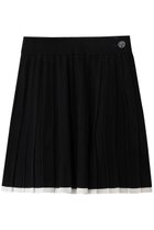 【オブシディアン/OBSIDIAN】のKNIT PLEATED SK ブラック|ID: prp329100004886852 ipo3291000000036546278