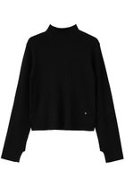 【ランバン オン ブルー/LANVIN en Bleu】のランダムリブハイネックニット 人気、トレンドファッション・服の通販 founy(ファニー) ファッション Fashion レディースファッション Fashion for Women トップス・カットソー Cut & Sew Tops ニット Knit Tops & Sweaters カジュアルプルオーバー・ニットトップス Pullovers & Knit Tops / Casual Pullovers コンパクト Compact, Small Size ハイネック High Neck, Mock Neck ランダム Random, Irregular ロング Long, Long-Length thumbnail ブラック|ID: prp329100004886856 ipo3291000000036486378