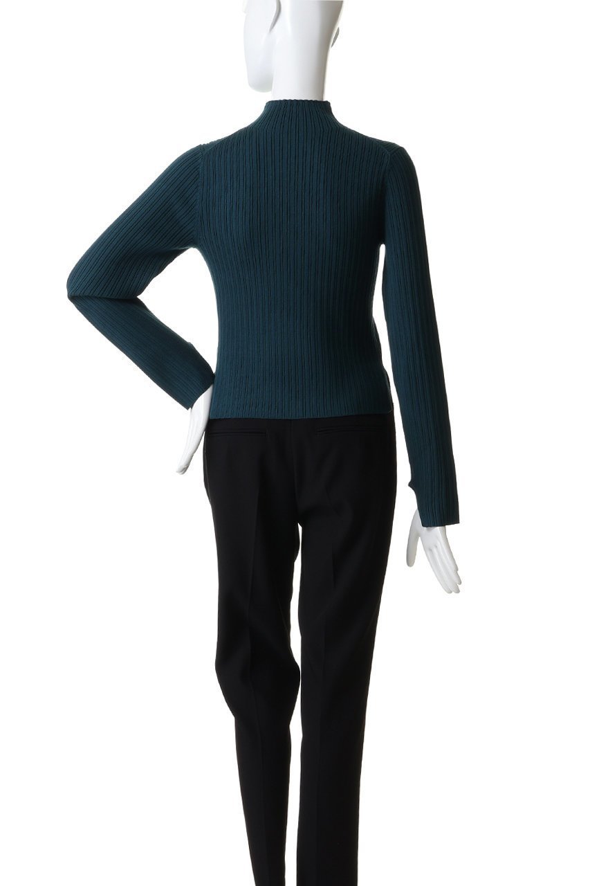 【ランバン オン ブルー/LANVIN en Bleu】のランダムリブハイネックニット 人気、トレンドファッション・服の通販 founy(ファニー) 　ファッション　Fashion　レディースファッション　Fashion for Women　トップス・カットソー　Cut & Sew Tops　ニット　Knit Tops & Sweaters　カジュアルプルオーバー・ニットトップス　Pullovers & Knit Tops / Casual Pullovers　コンパクト　Compact, Small Size　ハイネック　High Neck, Mock Neck　ランダム　Random, Irregular　ロング　Long, Long-Length　other-4|ID: prp329100004886856 ipo3291000000036493533