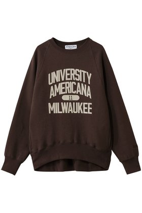 【アメリカーナ/Americana】のボリュームスリーブクルースウェット 人気、トレンドファッション・服の通販 founy(ファニー) ファッション Fashion レディースファッション Fashion for Women トップス・カットソー Cut & Sew Tops シャツ・ブラウス・オフィスカジュアル Elegant Blouses & Button-Ups レディースパーカー・カジュアルフーディー Casual Hoodies & Sweatshirts ロングTシャツ・Tシャツ Longline T-Shirts & Tees スウェット・クルーネックトップス Sweatshirts & Crewnecks / Relaxed Fit Sweat Tops カットソー・ベーシックTシャツ Cut-and-Sewn Tops / Stretch Tees & Basics ボリューム袖・フリルスリーブブラウス Voluminous & Ruffle Sleeves / Puffy Sleeve Tops スリーブ Sleeve, Long Sleeve / Short Sleeve デニム Denim, Jeans Material フロント Front, Front Design ロング Long, Long-Length |ID:prp329100004886864