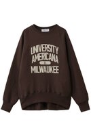 【アメリカーナ/Americana】のボリュームスリーブクルースウェット 人気、トレンドファッション・服の通販 founy(ファニー) ファッション Fashion レディースファッション Fashion for Women トップス・カットソー Cut & Sew Tops シャツ・ブラウス・オフィスカジュアル Elegant Blouses & Button-Ups レディースパーカー・カジュアルフーディー Casual Hoodies & Sweatshirts ロングTシャツ・Tシャツ Longline T-Shirts & Tees スウェット・クルーネックトップス Sweatshirts & Crewnecks / Relaxed Fit Sweat Tops カットソー・ベーシックTシャツ Cut-and-Sewn Tops / Stretch Tees & Basics ボリューム袖・フリルスリーブブラウス Voluminous & Ruffle Sleeves / Puffy Sleeve Tops スリーブ Sleeve, Long Sleeve / Short Sleeve デニム Denim, Jeans Material フロント Front, Front Design ロング Long, Long-Length |ID:prp329100004886864