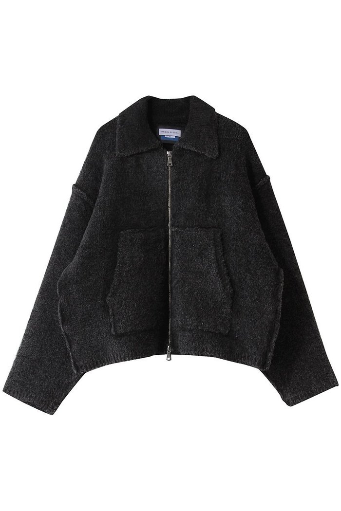 【メゾンスペシャル/MAISON SPECIAL】の【UNISEX】フェードヤーン襟付きZIPニットブルゾン インテリア・キッズ・メンズ・レディースファッション・服の通販 founy(ファウニー) https://founy.com/ ファッション Fashion レディースファッション Fashion for Women トップス・カットソー Cut & Sew Tops ニット Knit Tops & Sweaters カーディガン・羽織り Layered Style Cardigans ユニセックス Unisex, Genderless カーディガン Cardigan, Knitwear バランス Balance, Style Balance ブルゾン Blouson, Bomber Jacket ポケット Pocket, Pocket Detail |ID: prp329100004886865 ipo3291000000036486456