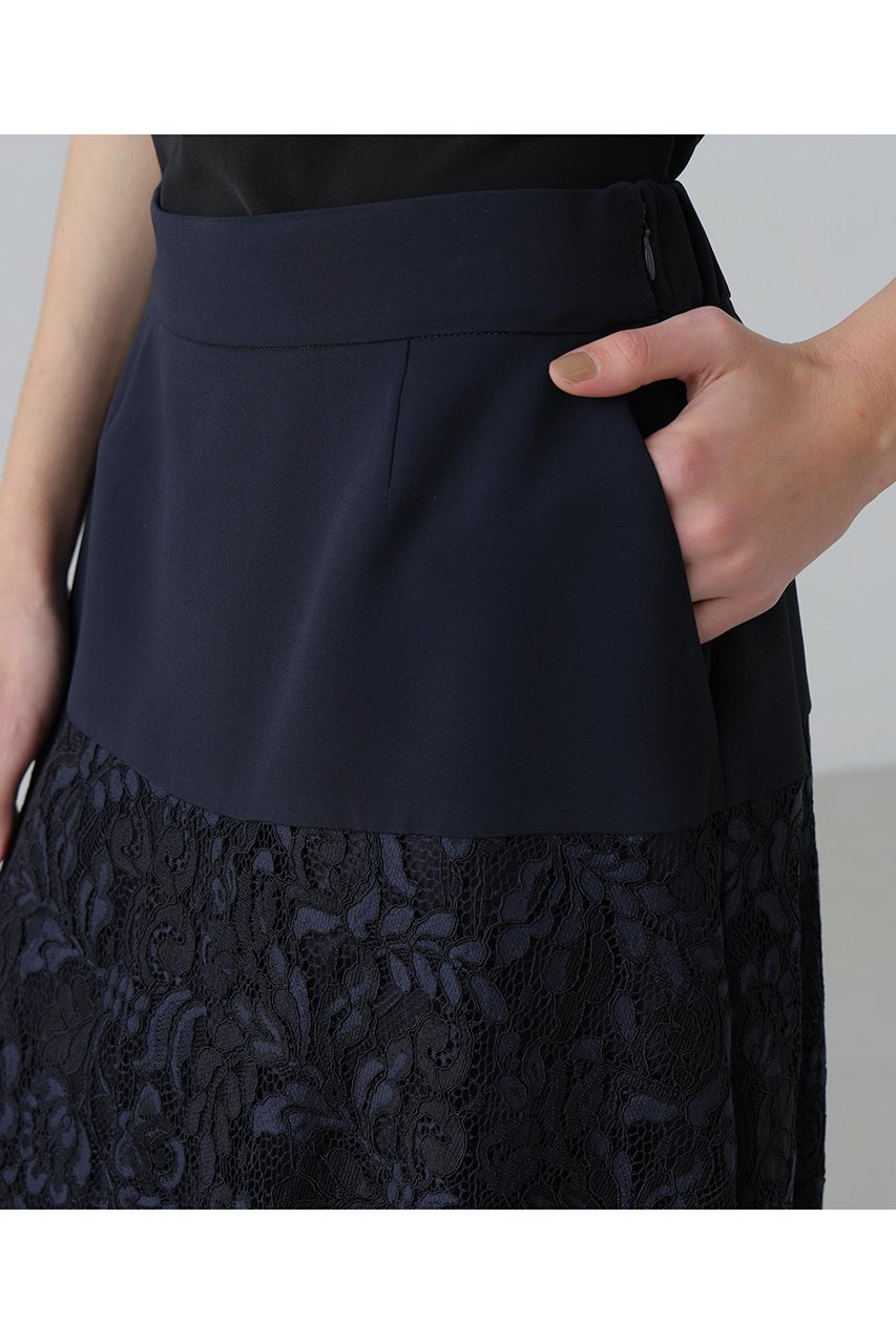 【アドーア/ADORE】のストレッチジョーゼットスカート 人気、トレンドファッション・服の通販 founy(ファニー) 　ファッション　Fashion　レディースファッション　Fashion for Women　スカート　Skirts　ロングスカート　Long Skirts / Maxi & Midi Skirts　エレガント 上品　Elegant　ジョーゼット　Georgette, Semi-Sheer Fabric　ストレッチ　Stretch, Stretchy Fabric　モチーフ　Motif, Design Theme　レース　Lace, Lace Fabric　ロング　Long, Long-Length　other-8|ID: prp329100004886874 ipo3291000000036486553