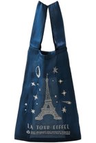 【マルティニーク/martinique】の【Brigitte TANAKA】エッフェル塔刺繍バッグ ネイビー|ID: prp329100004886879 ipo3291000000036518346
