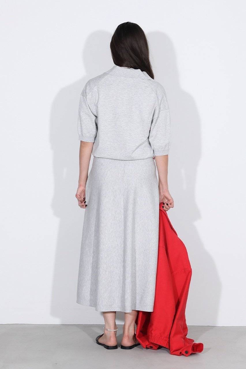 【マディソンブルー/MADISONBLUE】のSKIPPER HALF SLEEVE KNIT スキッパーH/Sニット 人気、トレンドファッション・服の通販 founy(ファニー) 　ファッション　Fashion　レディースファッション　Fashion for Women　トップス・カットソー　Cut & Sew Tops　ニット　Knit Tops & Sweaters　カジュアルプルオーバー・ニットトップス　Pullovers & Knit Tops / Casual Pullovers　インナー　Innerwear　スキッパー　Skipper, Open Collar　エレガント 上品　Elegant　半袖　Short Sleeve, Half Sleeve　定番　Standard, Basic Item　other-7|ID: prp329100004886902 ipo3291000000036486785