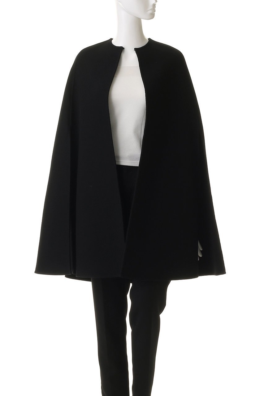 【マディソンブルー/MADISONBLUE】のREVER SIDE SLIT CAPE リバーサイドスリットケープ 人気、トレンドファッション・服の通販 founy(ファニー) 　ファッション　Fashion　レディースファッション　Fashion for Women　アウター　Coat / Outerwear Collection　コート・ロングコート・ピーコート　Long Coats, Peacoats & More　エレガント 上品　Elegant　ショルダー　Shoulder, Shoulder Strap　フレア　Flare, Flared　メルトン　Melton, Heavy Wool　ロング　Long, Long-Length　other-6|ID: prp329100004886909 ipo3291000000036486842