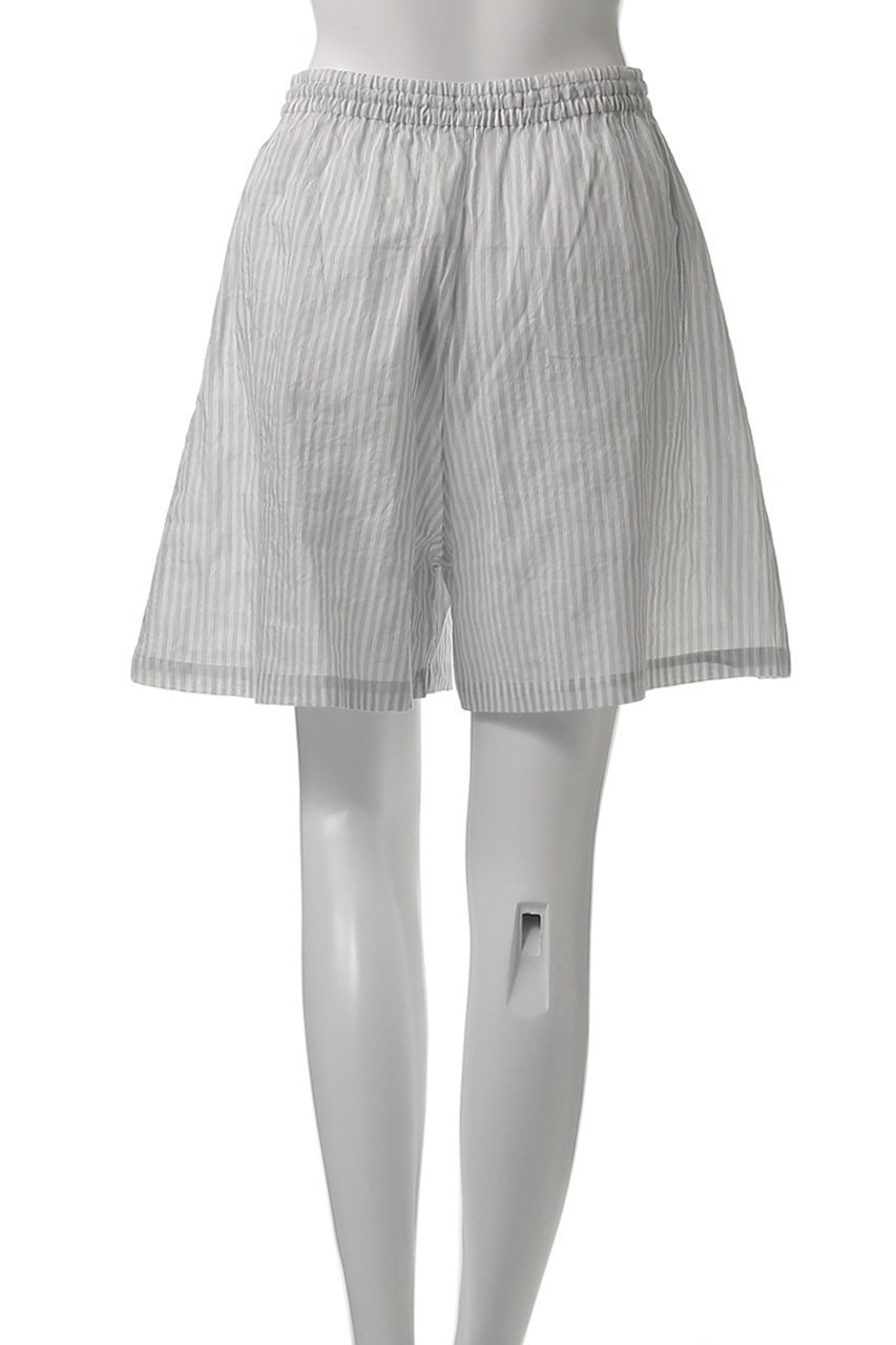 【ナナデコール/nanadecor】のユーカリストライプショートパンツ 人気、トレンドファッション・服の通販 founy(ファニー) 　ファッション　Fashion　レディースファッション　Fashion for Women　パンツ　Pants & Trousers　ショートパンツ・ハーフパンツ　High-Waisted & Relaxed Shorts　おすすめ　Recommended / Our Picks　お家時間・ステイホーム　Stay Home / At Home　サマー　Summer, Summer Style　ショート　Short, Short Length　ストライプ　Stripe, Striped Pattern　フレア　Flare, Flared　リラックス　Relax, Relaxed Fit　旅行　Travel　other-4|ID: prp329100004886931 ipo3291000000036486995