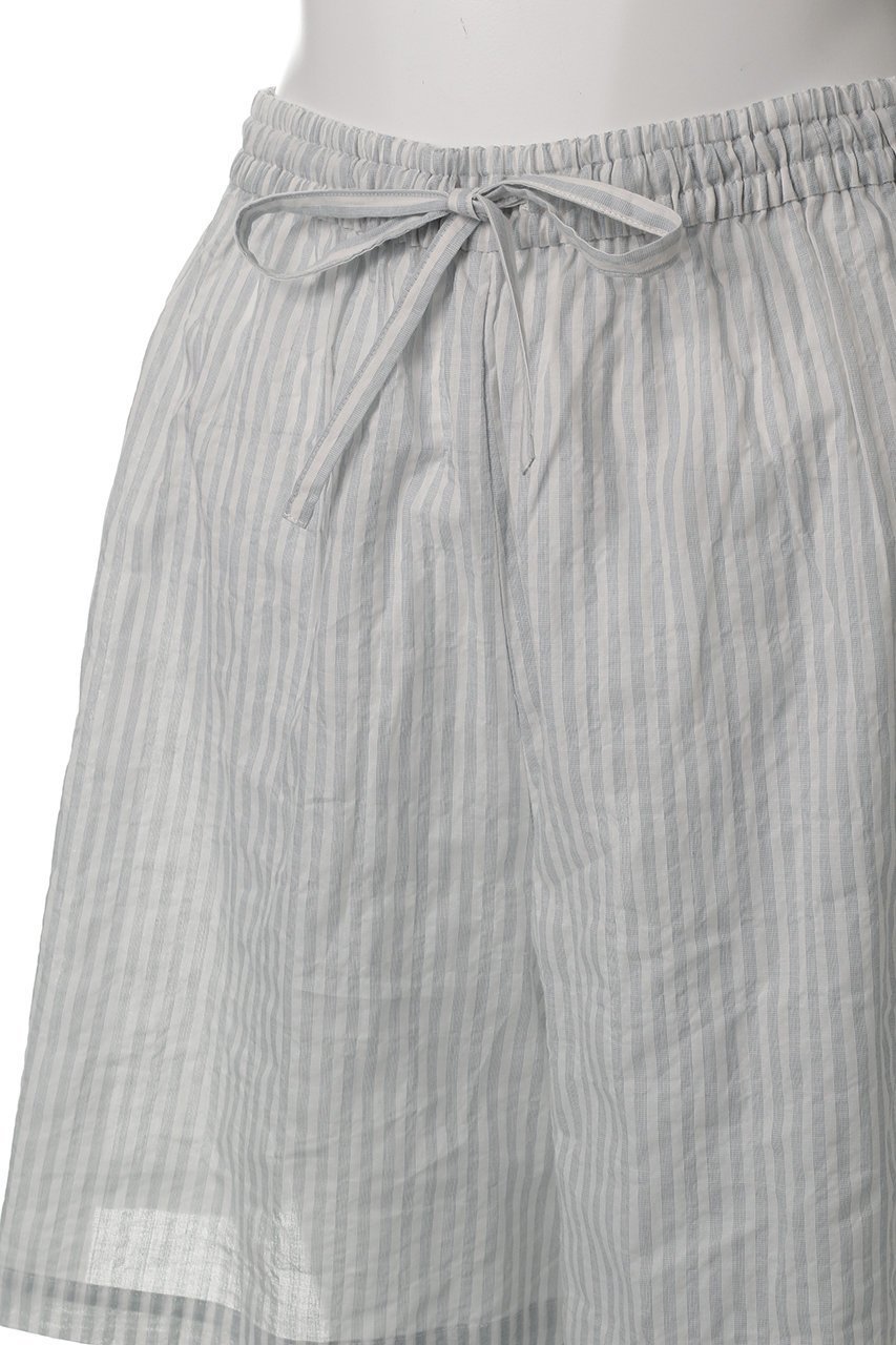 【ナナデコール/nanadecor】のユーカリストライプショートパンツ 人気、トレンドファッション・服の通販 founy(ファニー) 　ファッション　Fashion　レディースファッション　Fashion for Women　パンツ　Pants & Trousers　ショートパンツ・ハーフパンツ　High-Waisted & Relaxed Shorts　おすすめ　Recommended / Our Picks　お家時間・ステイホーム　Stay Home / At Home　サマー　Summer, Summer Style　ショート　Short, Short Length　ストライプ　Stripe, Striped Pattern　フレア　Flare, Flared　リラックス　Relax, Relaxed Fit　旅行　Travel　other-5|ID: prp329100004886931 ipo3291000000036486996