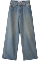 【トゥ エ モン トレゾア/Tu es mon Tresor】のThe Topaz Jean ワイドストレートジーンズ ブルー|ID: prp329100004886940 ipo3291000000036546591