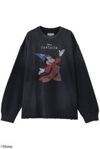 【メゾンスペシャル/MAISON SPECIAL】の【UNISEX】【MOVIE SERIES】「FANTASIA」-HAND-ロングスリーブTシャツ 人気、トレンドファッション・服の通販 founy(ファニー) ファッション Fashion レディースファッション Fashion for Women トップス・カットソー Cut & Sew Tops シャツ・ブラウス・オフィスカジュアル Elegant Blouses & Button-Ups ロングTシャツ・Tシャツ Longline T-Shirts & Tees カットソー・ベーシックTシャツ Cut-and-Sewn Tops / Stretch Tees & Basics ユニセックス Unisex, Genderless インナー Innerwear キャラクター Character, Licensed Characters クラシック Classic, Timeless Style グラフィック Graphic, Graphic Design スリーブ Sleeve, Long Sleeve / Short Sleeve プリント Print, Printed Pattern ユーズド Used, Vintage-Look リアル Real, Realistic ロング Long, Long-Length ヴィンテージ Vintage Style thumbnail NVY(ネイビー)|ID: prp329100004886950 ipo3291000000036487143