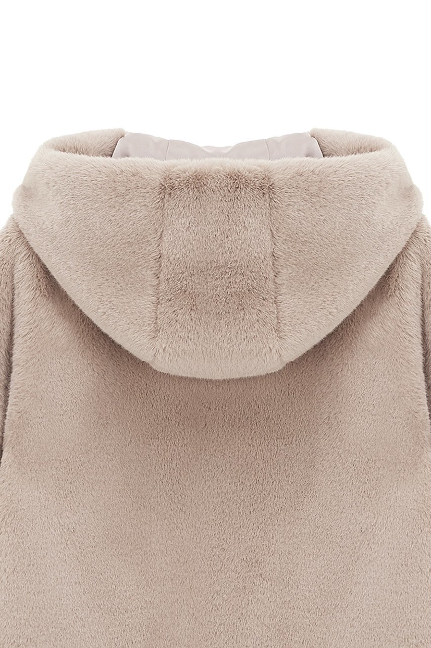 【レモンプレット/Lemonplet】のFAUX FUR BIEN HOODED SHORT JACKET 人気、トレンドファッション・服の通販 founy(ファニー) 　ファッション　Fashion　レディースファッション　Fashion for Women　アウター　Coat / Outerwear Collection　レディースジャケット・軽アウター　Jackets　ジャケット　Jacket, Outerwear　スタイリッシュ　Stylish, Fashionable　ビッグ　Big, Oversized　フェイクファー　Faux Fur, Imitation Fur　ポケット　Pocket, Pocket Detail　other-4|ID: prp329100004886961 ipo3291000000036487240