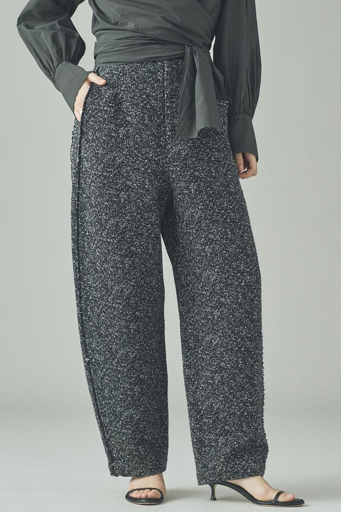 【カレンソロジー/Curensology】の〈C.S.G〉ネップツィードパンツ インテリア・キッズ・メンズ・レディースファッション・服の通販 founy(ファニー) https://founy.com/ ファッション Fashion レディースファッション Fashion for Women パンツ Pants & Trousers イタリア Italy ツイード Twill, Twill Weave ネップ Nepp, Slub Yarn フリンジ Fringe, Tassel モノトーン Monotone, Black and White |ID: prp329100004886975 ipo3291000000036835406