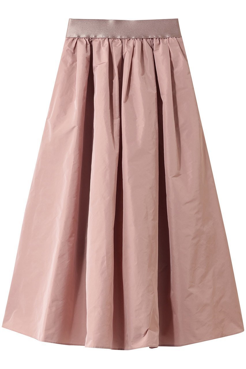 【サードマガジン/THIRD MAGAZINE】のタフタスカート インテリア・キッズ・メンズ・レディースファッション・服の通販 founy(ファニー) 　ファッション　Fashion　レディースファッション　Fashion for Women　スカート　Skirts　ロングスカート　Long Skirts / Maxi & Midi Skirts　シンプル　Simple, Minimal　タフタ　Taffeta, Structured Fabric　フレア　Flare, Flared　ロング　Long, Long-Length　ピンク|ID: prp329100004886978 ipo3291000000036487379