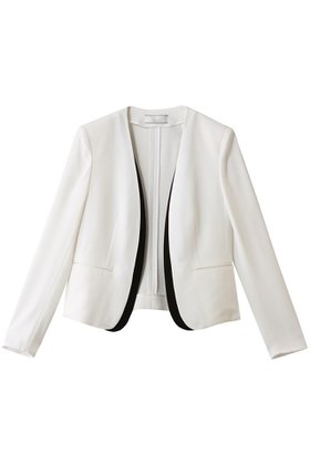 【ベイジ,/BEIGE,】のCINDY(シンディ)/ダブルカラージャケット 人気、トレンドファッション・服の通販 founy(ファニー) ファッション Fashion レディースファッション Fashion for Women アウター Coat / Outerwear Collection レディースジャケット・軽アウター Jackets オケージョン Occasion Wear カーディガン Cardigan, Knitwear コンパクト Compact, Small Size ジャケット Jacket, Outerwear ストレッチ Stretch, Stretchy Fabric ダブル Double, Double-Breasted デニム Denim, Jeans Material ビジネス 仕事 通勤 Business / Work / Commuting |ID:prp329100004886979