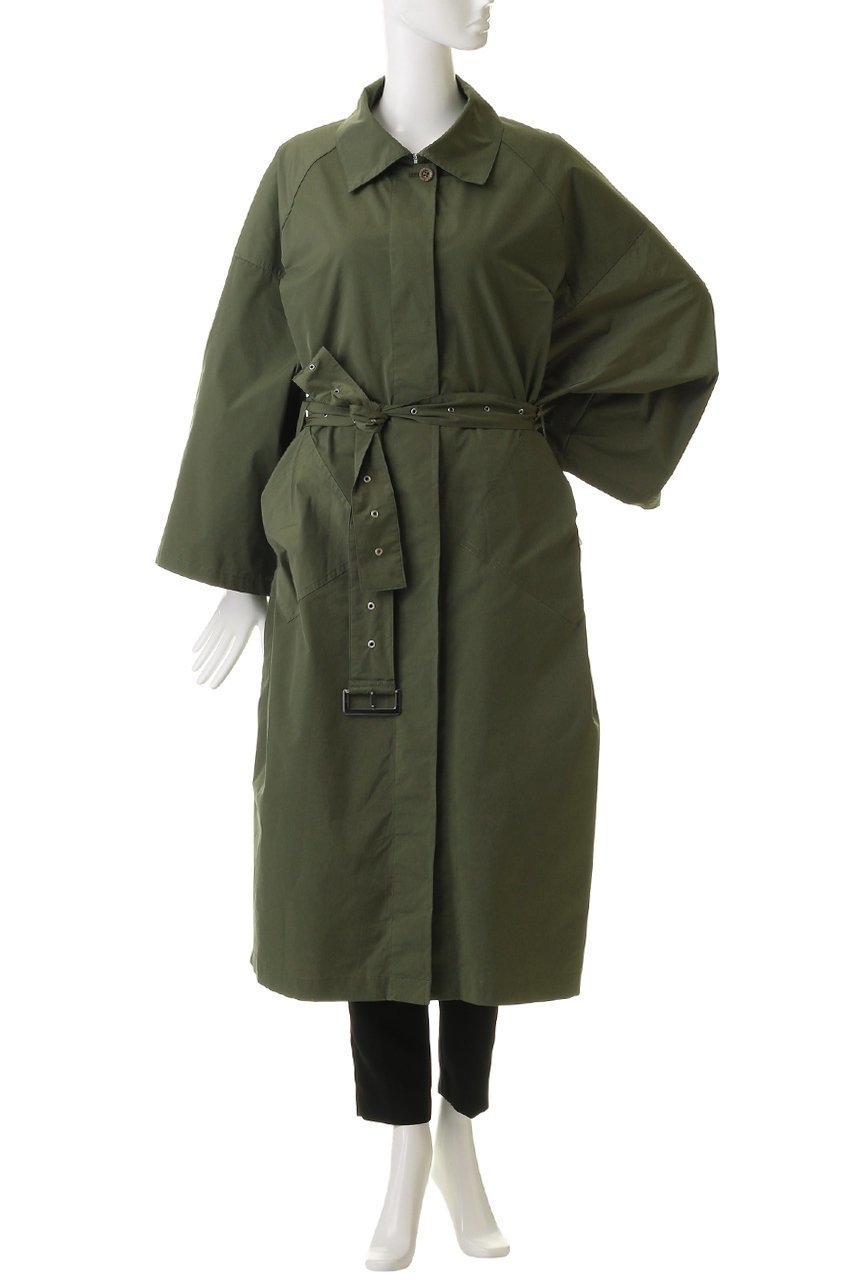 【コグ ザビッグスモーク/COGTHEBIGSMOKE】の49 HOLLY COAT 人気、トレンドファッション・服の通販 founy(ファニー) 　ファッション　Fashion　レディースファッション　Fashion for Women　アウター　Coat / Outerwear Collection　コート・ロングコート・ピーコート　Long Coats, Peacoats & More　クール　Cool, Chic　シンプル　Simple, Minimal　ストレッチ　Stretch, Stretchy Fabric　スリット　Slit, Slit Detail　ドレス　Dress, One-Piece　パッチ　Patch, Appliqué　フォルム　Silhouette, Form　ポケット　Pocket, Pocket Detail　ロング　Long, Long-Length　半袖　Short Sleeve, Half Sleeve　夏　Summer　other-2|ID: prp329100004887009 ipo3291000000036487635