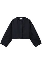 【エブール/ebure】の【店舗限定】スラブラチネ ノーカラーショートジャケット 人気、トレンドファッション・服の通販 founy(ファニー) ファッション Fashion レディースファッション Fashion for Women アウター Coat / Outerwear Collection レディースジャケット・軽アウター Jackets カーディガン Cardigan, Knitwear ショート Short, Short Length ジャケット Jacket, Outerwear 今季 This Season, Current Season thumbnail ネイビー|ID: prp329100004887024 ipo3291000000036487772