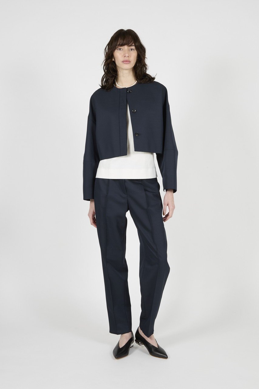 【エブール/ebure】の【店舗限定】スラブラチネ ノーカラーショートジャケット 人気、トレンドファッション・服の通販 founy(ファニー) 　ファッション　Fashion　レディースファッション　Fashion for Women　アウター　Coat / Outerwear Collection　レディースジャケット・軽アウター　Jackets　カーディガン　Cardigan, Knitwear　ショート　Short, Short Length　ジャケット　Jacket, Outerwear　今季　This Season, Current Season　other-8|ID: prp329100004887024 ipo3291000000036487779