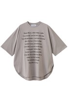 【サクラ/SACRA】のファインコットンプリントカットソー 人気、トレンドファッション・服の通販 founy(ファニー) ファッション Fashion レディースファッション Fashion for Women トップス・カットソー Cut & Sew Tops シャツ・ブラウス・オフィスカジュアル Elegant Blouses & Button-Ups ロングTシャツ・Tシャツ Longline T-Shirts & Tees カットソー・ベーシックTシャツ Cut-and-Sewn Tops / Stretch Tees & Basics インナー Innerwear ショート Short, Short Length スリーブ Sleeve, Long Sleeve / Short Sleeve フロント Front, Front Design thumbnail グレー|ID: prp329100004887043 ipo3291000000036487932