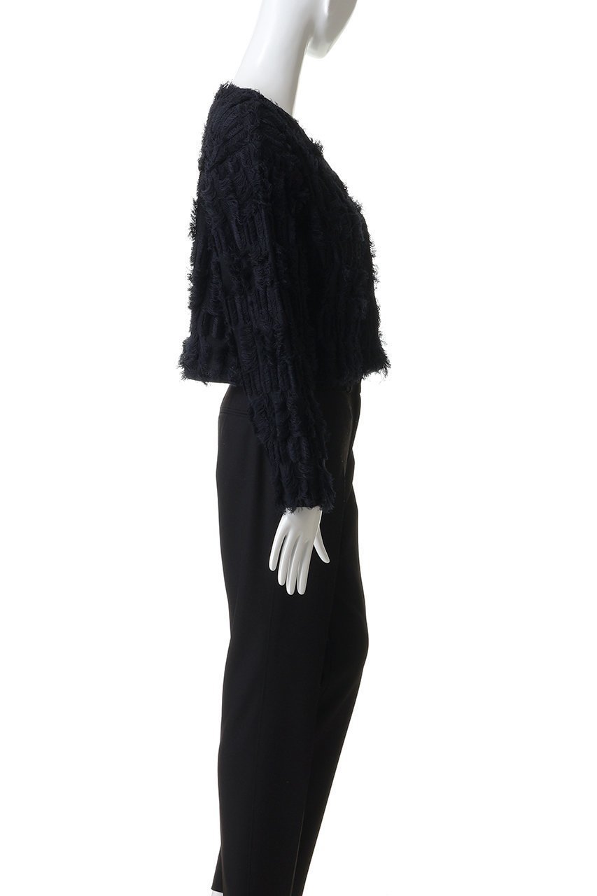 【スリー ドッツ/three dots】のブライトコットン フリンジジャケット 人気、トレンドファッション・服の通販 founy(ファニー) 　ファッション　Fashion　レディースファッション　Fashion for Women　アウター　Coat / Outerwear Collection　レディースジャケット・軽アウター　Jackets　スカート　Skirts　オケージョン　Occasion Wear　コンパクト　Compact, Small Size　ショート　Short, Short Length　ジャケット　Jacket, Outerwear　フリンジ　Fringe, Tassel　other-3|ID: prp329100004887048 ipo3291000000036493681