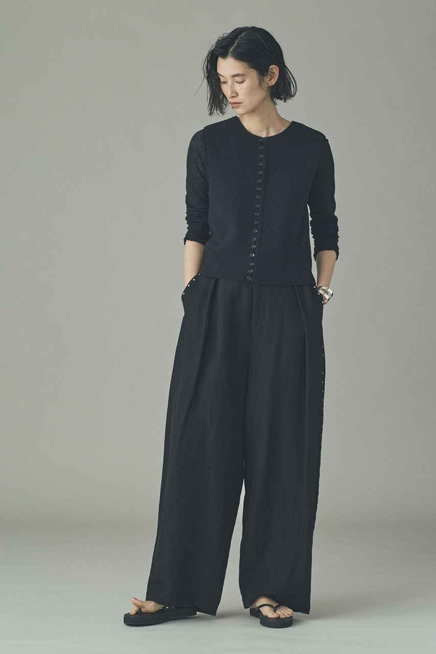 【カレンソロジー/Curensology】の2WAYフリゼニットベスト 人気、トレンドファッション・服の通販 founy(ファニー) 　ファッション　Fashion　レディースファッション　Fashion for Women　トップス・カットソー　Cut & Sew Tops　ニット　Knit Tops & Sweaters　ベスト&ジレ / 重ね着スタイル　Vests & Gilets　カジュアルプルオーバー・ニットトップス　Pullovers & Knit Tops / Casual Pullovers　タンク　Tank Top, Sleeveless Top　バランス　Balance, Style Balance　フロント　Front, Front Design　ベスト　Vest, Waistcoat　リネン　Linen, Linen Fabric　夏　Summer　other-5|ID: prp329100004887061 ipo3291000000036488083