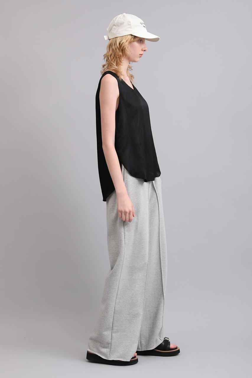 【サクラ/SACRA】のアセテートヴィンテージツイルノースリーブ 人気、トレンドファッション・服の通販 founy(ファニー) 　ファッション　Fashion　レディースファッション　Fashion for Women　トップス・カットソー　Cut & Sew Tops　キャミソール&ノースリーブ　Camisoles & Sleeveless Tops　シャツ・ブラウス・オフィスカジュアル　Elegant Blouses & Button-Ups　インナー　Innerwear　カーディガン　Cardigan, Knitwear　ジャケット　Jacket, Outerwear　タンク　Tank Top, Sleeveless Top　ツイル　Twist, Twisted Detail　ドレープ　Drape, Draping Fabric　ノースリーブ　Sleeveless, No-Sleeve　ワッシャー　Washer, Crinkled Finish　エレガント 上品　Elegant　other-7|ID: prp329100004887070 ipo3291000000036488169