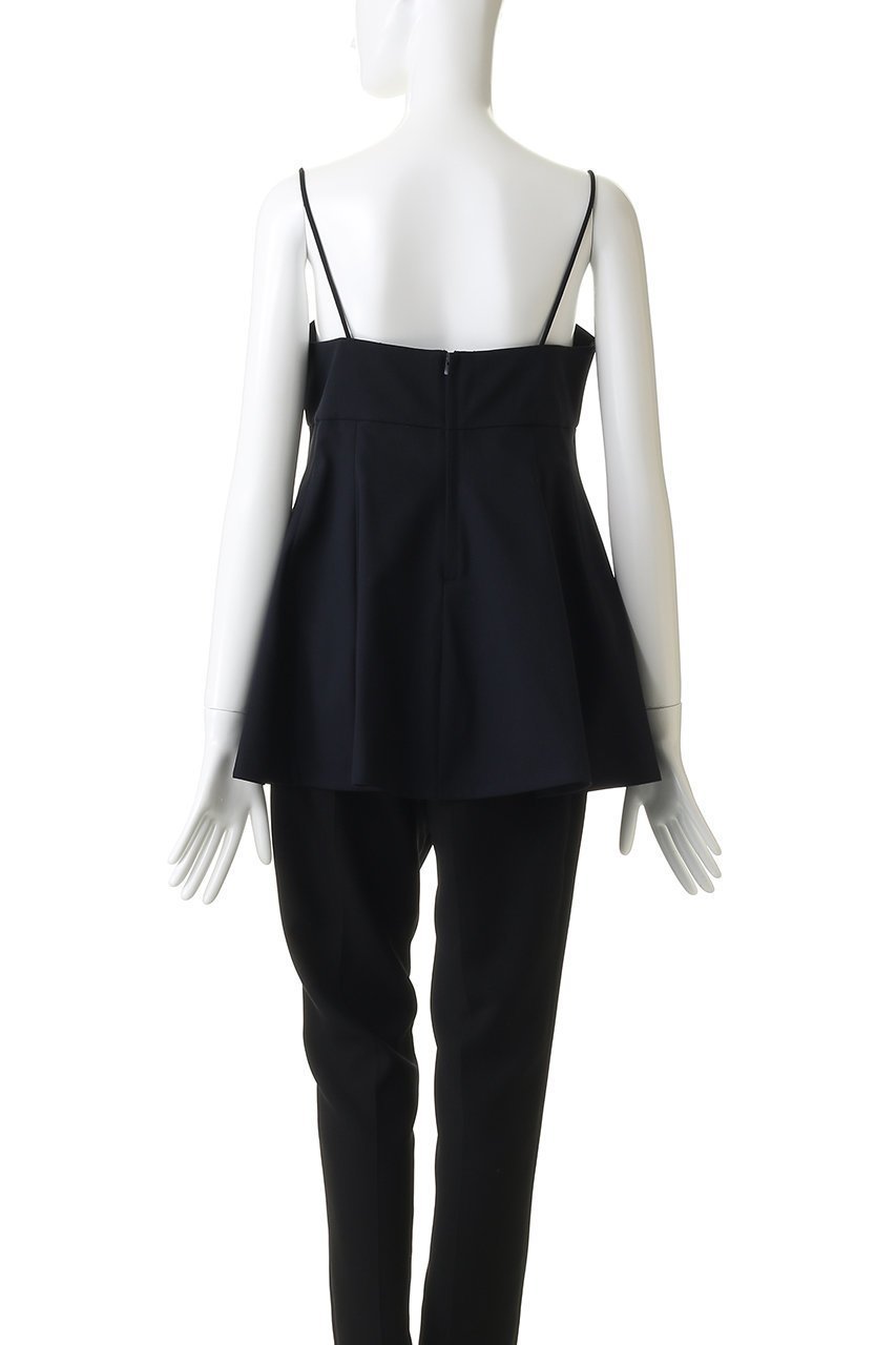 【デパリエ/DEPAREILLE】のウールナイロンギャバジンビスチェ 人気、トレンドファッション・服の通販 founy(ファニー) 　ファッション　Fashion　レディースファッション　Fashion for Women　トップス・カットソー　Cut & Sew Tops　キャミソール&ノースリーブ　Camisoles & Sleeveless Tops　シャツ・ブラウス・オフィスカジュアル　Elegant Blouses & Button-Ups　ビスチェ　Bustiers & Corset Tops / Layered Bustier Style　おすすめ　Recommended / Our Picks　インナー　Innerwear　キャミソール　Camisole, Spaghetti Strap Top　ジャケット　Jacket, Outerwear　ノースリーブ　Sleeveless, No-Sleeve　フレア　Flare, Flared　ペプラム　Peplum, Flared Hem　other-4|ID: prp329100004887100 ipo3291000000036488407