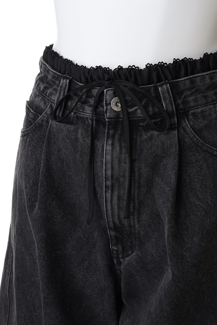 【メゾンスペシャル/MAISON SPECIAL】のMulti-Way Layered Denim Shorts/マルチウェイレイヤードデニムショートパンツ 大人の最旬トレンドファッション＆コーディネート founy(ファウニー) 　ファッション　Fashion　レディースファッション　Fashion for Women　パンツ　Pants & Trousers　ショートパンツ・ハーフパンツ　High-Waisted & Relaxed Shorts　ショート　Short, Short Length　チュール　Tulip, Tulip Motif　デニム　Denim, Jeans Material　ミックス　Mix, Mixed Style　レース　Lace, Lace Fabric　other-5|ID: prp329100004887122 ipo3291000000036488597