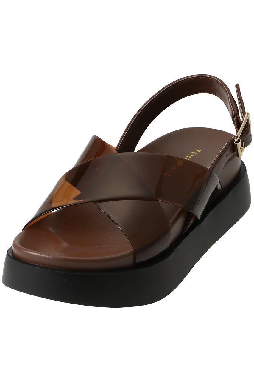 【テンパレイト/TEMPERATE】のSAMUEL クロスベルトサンダル(レイン対応) 人気、トレンドファッション・服の通販 founy(ファニー) 　ファッション　Fashion　レディースファッション　Fashion for Women　ベルト&ウエストマーク　Belts & Waist Accessories　シューズ　Shoes, Footwear　トレンド　Trend, Trending Now　ラバー　Rubber, Rubber Sole　ループ　Loop, Loop Knit　レイン　Rain, Rainproof　other-4|ID: prp329100004887125 ipo3291000000036488619