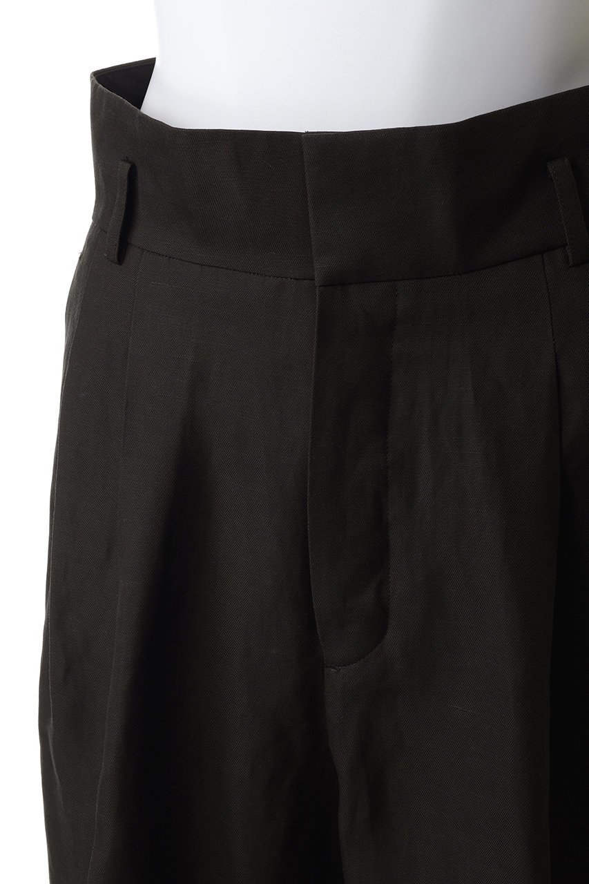 【アンクレイヴ/uncrave】のリヨセルライトリネン ワイドトラウザー 人気、トレンドファッション・服の通販 founy(ファニー) 　ファッション　Fashion　レディースファッション　Fashion for Women　パンツ　Pants & Trousers　フロント　Front, Front Design　ベーシック　Basic, Essential　リネン　Linen, Linen Fabric　再入荷　Restock / Back in Stock　夏　Summer　other-5|ID: prp329100004887134 ipo3291000000036488694