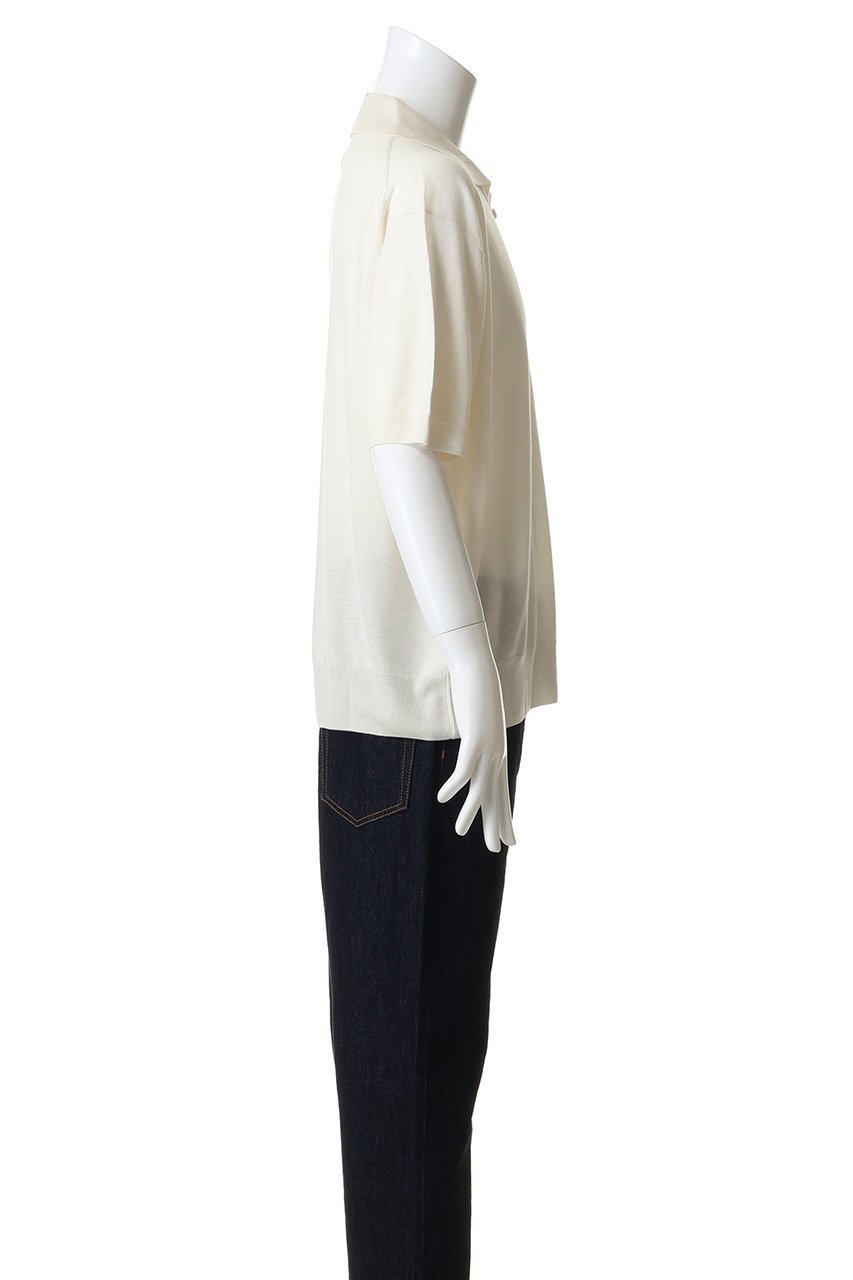 【フジ/FUJI / MEN】の【MEN】SILK CASHMERE S/S SKIPPER POLO 人気、トレンドファッション・服の通販 founy(ファニー) 　ファッション　Fashion　メンズファッション　Fashion for Men　トップス・カットソー　Cut & Sew Tops　メンズシャツ　Shirts　ショート　Short, Short Length　シルク　Silk, 100% Silk　スキッパー　Skipper, Open Collar　スラックス　Slacks, Dress Pants　スリーブ　Sleeve, Long Sleeve / Short Sleeve　デニム　Denim, Jeans Material　ドレープ　Drape, Draping Fabric　エレガント 上品　Elegant　夏　Summer　S/S・春夏　SS, Spring/Summer, Warm Season　other-3|ID: prp329100004887147 ipo3291000000036488805