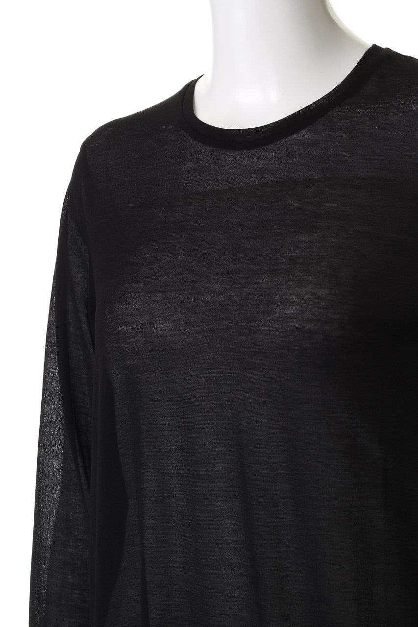 【プルミエ アロンディスモン/1er Arrondissement】の【追加】シアーロンT 人気、トレンドファッション・服の通販 founy(ファニー) 　ファッション　Fashion　レディースファッション　Fashion for Women　トップス・カットソー　Cut & Sew Tops　シャツ・ブラウス・オフィスカジュアル　Elegant Blouses & Button-Ups　ロングTシャツ・Tシャツ　Longline T-Shirts & Tees　カットソー・ベーシックTシャツ　Cut-and-Sewn Tops / Stretch Tees & Basics　インナー　Innerwear　キャミソール　Camisole, Spaghetti Strap Top　シアー　Sheer, See-Through　シンプル　Simple, Minimal　スリーブ　Sleeve, Long Sleeve / Short Sleeve　ビスチェ　Bustier, Corset Top　ロング　Long, Long-Length　エレガント 上品　Elegant　再入荷　Restock / Back in Stock　other-5|ID: prp329100004887165 ipo3291000000036488966