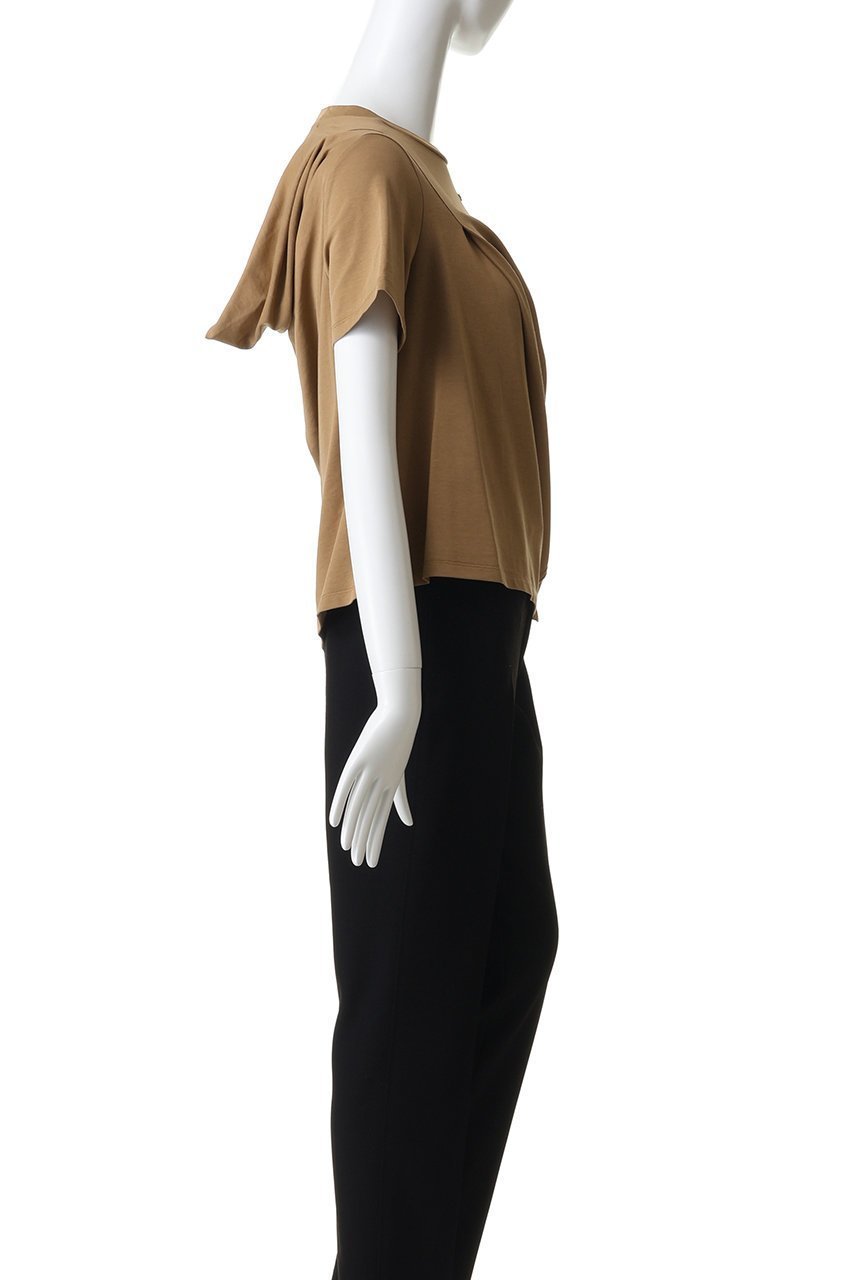 【プランク プロジェクト/PRANK PROJECT】のハーフスリーブドレストップ 人気、トレンドファッション・服の通販 founy(ファニー) 　ファッション　Fashion　レディースファッション　Fashion for Women　トップス・カットソー　Cut & Sew Tops　シャツ・ブラウス・オフィスカジュアル　Elegant Blouses & Button-Ups　ロングTシャツ・Tシャツ　Longline T-Shirts & Tees　カットソー・ベーシックTシャツ　Cut-and-Sewn Tops / Stretch Tees & Basics　ワンピース　Dresses　フォーマル・パーティードレス・結婚式用ドレス　Elegant & Casual Dresses　カットソー　Cut and Sewn Top　キュプラ　Cupro, Eco Fabric　ショート　Short, Short Length　シンプル　Simple, Minimal　スリーブ　Sleeve, Long Sleeve / Short Sleeve　ドレープ　Drape, Draping Fabric　エレガント 上品　Elegant　再入荷　Restock / Back in Stock　半袖　Short Sleeve, Half Sleeve　other-3|ID: prp329100004887191 ipo3291000000036489181