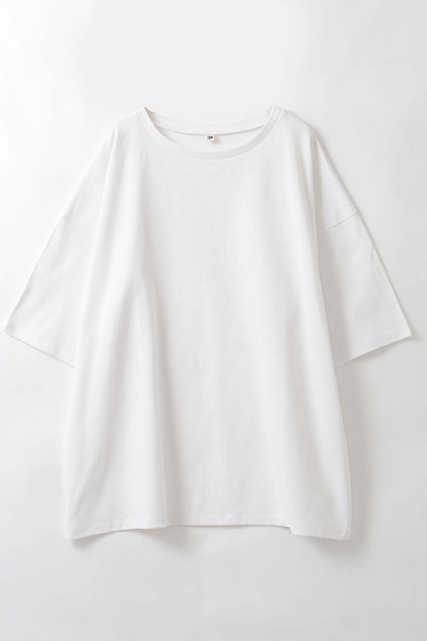 【ハー/HER.】の【3/26 12:00販売開始】オーバーコットンTシャツ 人気、トレンドファッション・服の通販 founy(ファニー) 　ファッション　Fashion　レディースファッション　Fashion for Women　トップス・カットソー　Cut & Sew Tops　シャツ・ブラウス・オフィスカジュアル　Elegant Blouses & Button-Ups　ロングTシャツ・Tシャツ　Longline T-Shirts & Tees　カットソー・ベーシックTシャツ　Cut-and-Sewn Tops / Stretch Tees & Basics　ショート　Short, Short Length　スリーブ　Sleeve, Long Sleeve / Short Sleeve　ボックス　Boxy, Box Shape　ルーズ　Loose, Oversized　新作・新入荷　New Arrivals / New In　 other-1|ID: prp329100004887192 ipo3291000000036489187