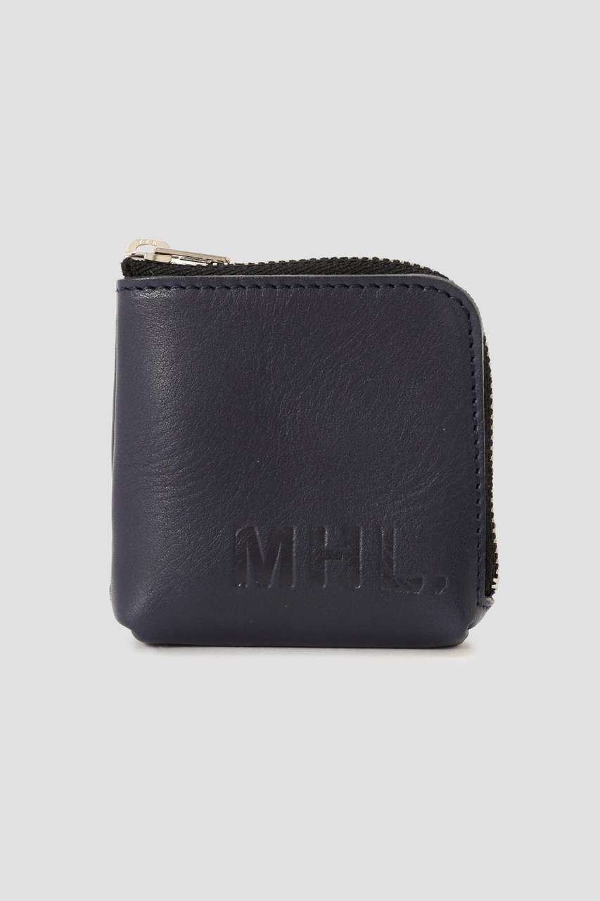 【マーガレットハウエル/MARGARET HOWELL】のBASIC LEATHER インテリア・キッズ・メンズ・レディースファッション・服の通販 founy(ファニー) 　ファッション　Fashion　レディースファッション　Fashion for Women　ミニ財布・二つ折り財布　Wallets & Card Cases　バッグ　Bags　コイン　Coin, Coin Design　シンプル　Simple, Minimal　ポーチ　Pouch, Small Case　ラウンド　Round, Round Neck　定番　Standard, Basic Item　新作・新入荷　New Arrivals / New In　財布　Wallet, Purse　ネイビー|ID: prp329100004887212 ipo3291000000036491195