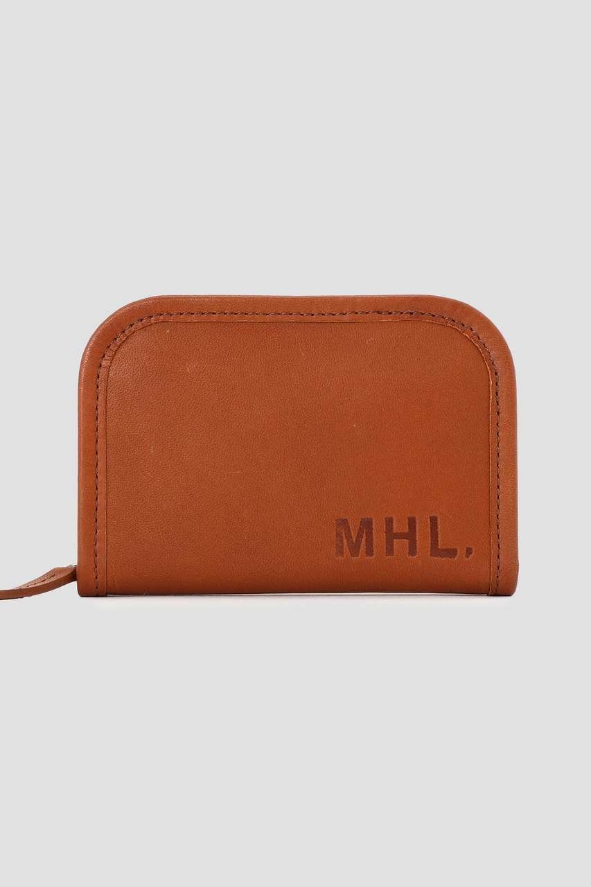 【マーガレットハウエル/MARGARET HOWELL】のSUPPLE LEATHER インテリア・キッズ・メンズ・レディースファッション・服の通販 founy(ファニー) 　ファッション　Fashion　レディースファッション　Fashion for Women　ミニ財布・二つ折り財布　Wallets & Card Cases　バッグ　Bags　シンプル　Simple, Minimal　パイピング　Piping, Trim Design　フォルム　Silhouette, Form　新作・新入荷　New Arrivals / New In　財布　Wallet, Purse　ブラウン|ID: prp329100004887217 ipo3291000000036491222