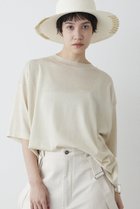 【ウィムガゼット/Whim Gazette】のラメニットTEE 人気、トレンドファッション・服の通販 founy(ファニー) ファッション Fashion レディースファッション Fashion for Women トップス・カットソー Cut & Sew Tops ニット Knit Tops & Sweaters シャツ・ブラウス・オフィスカジュアル Elegant Blouses & Button-Ups ロングTシャツ・Tシャツ Longline T-Shirts & Tees カットソー・ベーシックTシャツ Cut-and-Sewn Tops / Stretch Tees & Basics なめらか Smooth, Silky Texture インナー Innerwear ショート Short, Short Length シルバー Silver, Metallic Silver シンプル Simple, Minimal ジャケット Jacket, Outerwear スリーブ Sleeve, Long Sleeve / Short Sleeve ベスト Vest, Waistcoat ボトム Bottoms, Lower Wear リラックス Relax, Relaxed Fit エレガント 上品 Elegant 半袖 Short Sleeve, Half Sleeve 新作・新入荷 New Arrivals / New In thumbnail ゴールド|ID: prp329100004887243 ipo3291000000036491432