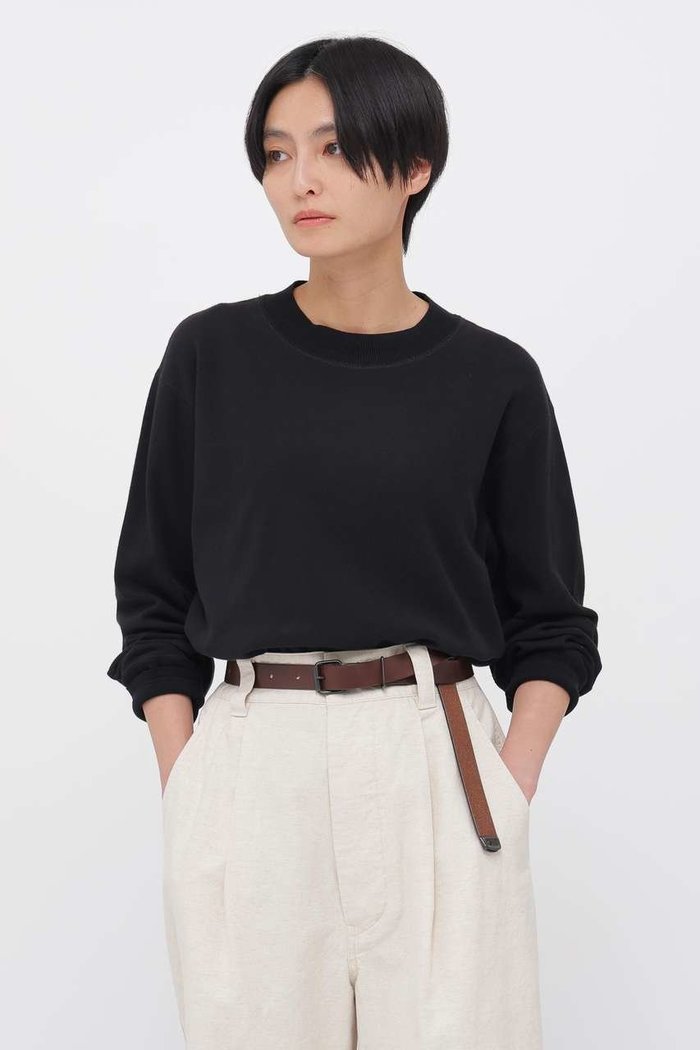 【マーガレットハウエル/MARGARET HOWELL】のFINE COTTON RIB JERSEY TOP インテリア・キッズ・メンズ・レディースファッション・服の通販 founy(ファニー) https://founy.com/ ファッション Fashion レディースファッション Fashion for Women トップス・カットソー Cut & Sew Tops シャツ・ブラウス・オフィスカジュアル Elegant Blouses & Button-Ups ロングTシャツ・Tシャツ Longline T-Shirts & Tees カットソー・ベーシックTシャツ Cut-and-Sewn Tops / Stretch Tees & Basics スリーブ Sleeve, Long Sleeve / Short Sleeve ロング Long, Long-Length |ID: prp329100004887251 ipo3291000000036658717