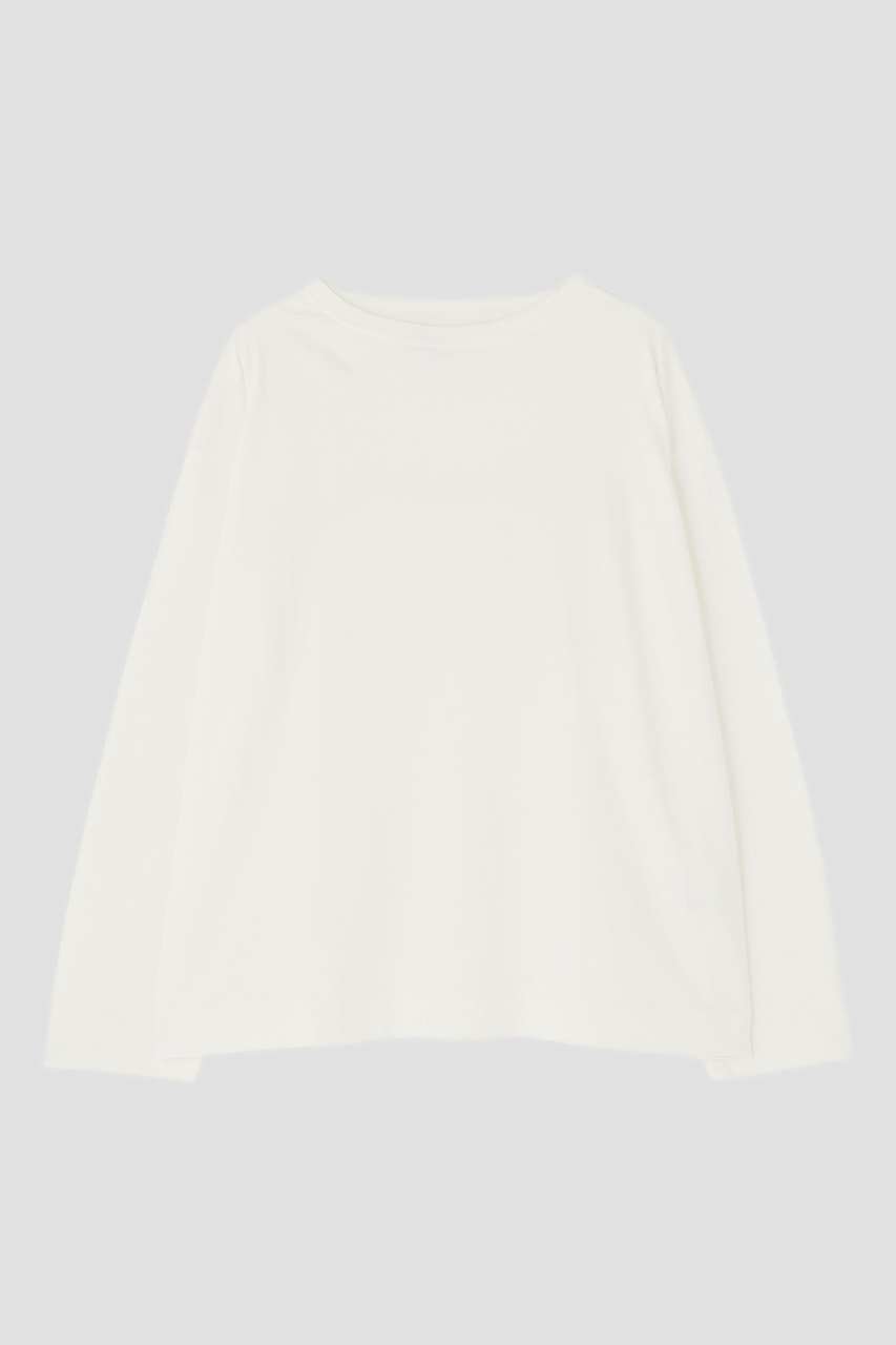 【マーガレットハウエル/MARGARET HOWELL】のSMOOTH COTTON JERSEY TOP 人気、トレンドファッション・服の通販 founy(ファニー) 　ファッション　Fashion　レディースファッション　Fashion for Women　トップス・カットソー　Cut & Sew Tops　シャツ・ブラウス・オフィスカジュアル　Elegant Blouses & Button-Ups　ロングTシャツ・Tシャツ　Longline T-Shirts & Tees　カットソー・ベーシックTシャツ　Cut-and-Sewn Tops / Stretch Tees & Basics　なめらか　Smooth, Silky Texture　インナー　Innerwear　コンパクト　Compact, Small Size　シンプル　Simple, Minimal　スモック　Smock, Smock Dress　スリーブ　Sleeve, Long Sleeve / Short Sleeve　フィット　Fit, Slim Fit　リラックス　Relax, Relaxed Fit　ロング　Long, Long-Length　エレガント 上品　Elegant　新作・新入荷　New Arrivals / New In　other-4|ID: prp329100004887258 ipo3291000000036491541