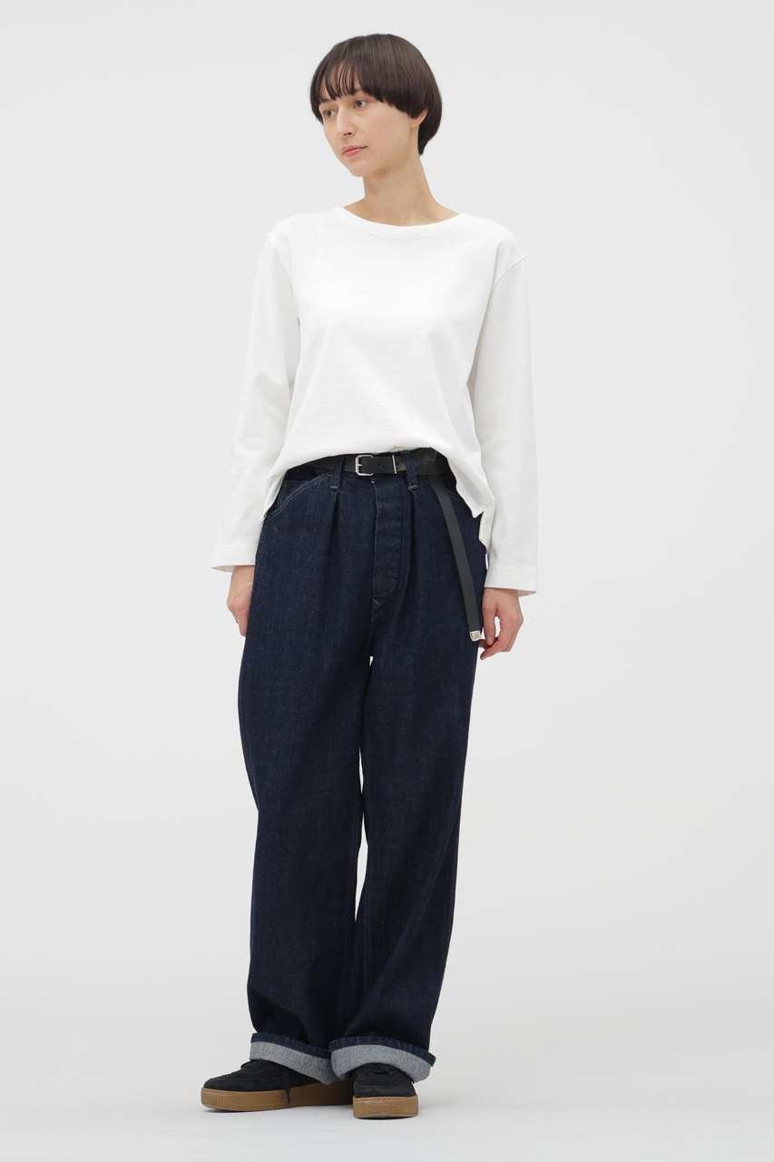 【マーガレットハウエル/MARGARET HOWELL】のDRY COTTON JERSEY TOP 人気、トレンドファッション・服の通販 founy(ファニー) 　ファッション　Fashion　レディースファッション　Fashion for Women　トップス・カットソー　Cut & Sew Tops　シャツ・ブラウス・オフィスカジュアル　Elegant Blouses & Button-Ups　ロングTシャツ・Tシャツ　Longline T-Shirts & Tees　カットソー・ベーシックTシャツ　Cut-and-Sewn Tops / Stretch Tees & Basics　カットソー　Cut and Sewn Top　シンプル　Simple, Minimal　スリーブ　Sleeve, Long Sleeve / Short Sleeve　ロング　Long, Long-Length　ヴィンテージ　Vintage Style　新作・新入荷　New Arrivals / New In　other-2|ID: prp329100004887260 ipo3291000000036491550