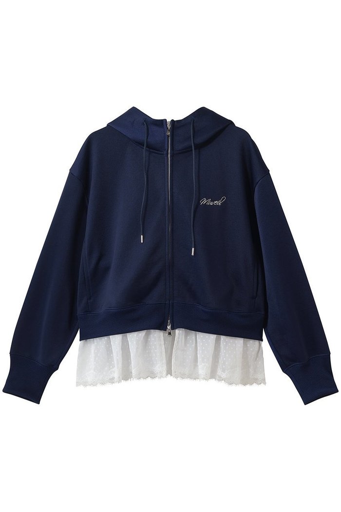 【ミュベール/MUVEIL】の裾レース裏毛パーカー インテリア・キッズ・メンズ・レディースファッション・服の通販 founy(ファニー) https://founy.com/ ファッション Fashion レディースファッション Fashion for Women トップス・カットソー Cut & Sew Tops シャツ・ブラウス・オフィスカジュアル Elegant Blouses & Button-Ups レディースパーカー・カジュアルフーディー Casual Hoodies & Sweatshirts ロングTシャツ・Tシャツ Longline T-Shirts & Tees スウェット・クルーネックトップス Sweatshirts & Crewnecks / Relaxed Fit Sweat Tops カットソー・ベーシックTシャツ Cut-and-Sewn Tops / Stretch Tees & Basics インナー Innerwear セットアップ Set-Up, Coordinated Outfit パーカー Hoodie, Parka レース Lace, Lace Fabric エレガント 上品 Elegant |ID: prp329100004887274 ipo3291000000037021125