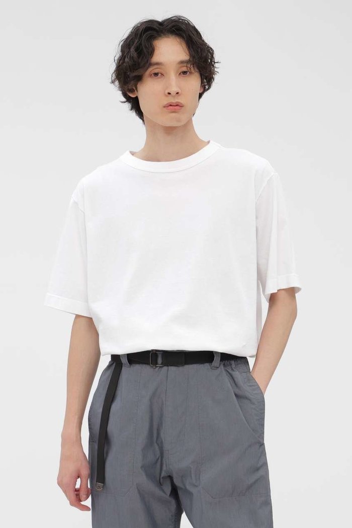 【その他のブランド/Other】のRAW SLUB COTTON JERSEY TOP インテリア・キッズ・メンズ・レディースファッション・服の通販 founy(ファニー) https://founy.com/ ファッション Fashion レディースファッション Fashion for Women トップス・カットソー Cut & Sew Tops シャツ・ブラウス・オフィスカジュアル Elegant Blouses & Button-Ups ロングTシャツ・Tシャツ Longline T-Shirts & Tees カットソー・ベーシックTシャツ Cut-and-Sewn Tops / Stretch Tees & Basics インナー Innerwear カットソー Cut and Sewn Top コンパクト Compact, Small Size ショート Short, Short Length シンプル Simple, Minimal スリーブ Sleeve, Long Sleeve / Short Sleeve バランス Balance, Style Balance |ID: prp329100004887297 ipo3291000000036491854