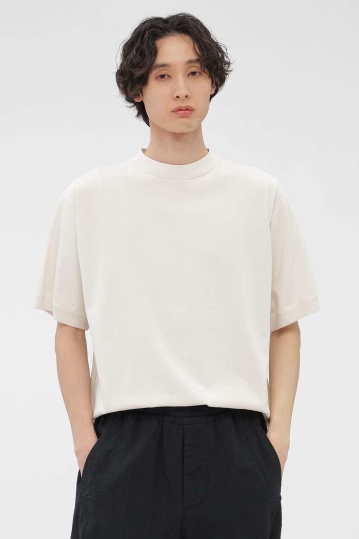 【マーガレット ハウエル/MARGARET HOWELL / MEN】のGARMENT DYED TOUGH COTTON LINEN JERSEY TOP インテリア・キッズ・メンズ・レディースファッション・服の通販 founy(ファニー) https://founy.com/ ファッション Fashion レディースファッション Fashion for Women トップス・カットソー Cut & Sew Tops シャツ・ブラウス・オフィスカジュアル Elegant Blouses & Button-Ups ロングTシャツ・Tシャツ Longline T-Shirts & Tees カットソー・ベーシックTシャツ Cut-and-Sewn Tops / Stretch Tees & Basics ショート Short, Short Length スリーブ Sleeve, Long Sleeve / Short Sleeve リネン Linen, Linen Fabric |ID: prp329100004887305 ipo3291000000037024650