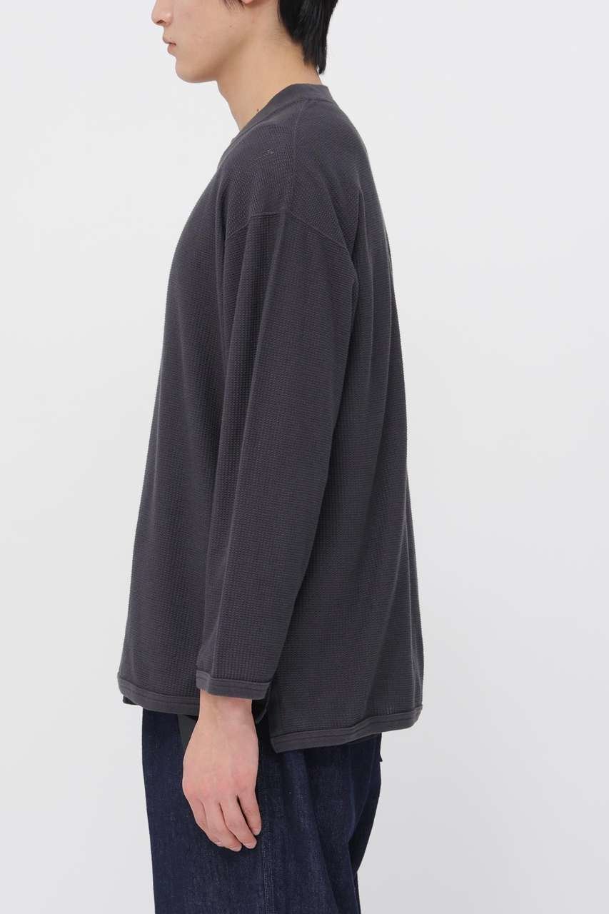 【その他のブランド/Other】のCOTTON JERSEY MESH TOP 人気、トレンドファッション・服の通販 founy(ファニー) 　ファッション　Fashion　レディースファッション　Fashion for Women　トップス・カットソー　Cut & Sew Tops　シャツ・ブラウス・オフィスカジュアル　Elegant Blouses & Button-Ups　ロングTシャツ・Tシャツ　Longline T-Shirts & Tees　カットソー・ベーシックTシャツ　Cut-and-Sewn Tops / Stretch Tees & Basics　カットソー　Cut and Sewn Top　スリーブ　Sleeve, Long Sleeve / Short Sleeve　ベーシック　Basic, Essential　ロング　Long, Long-Length　新作・新入荷　New Arrivals / New In　other-4|ID: prp329100004887311 ipo3291000000036491955